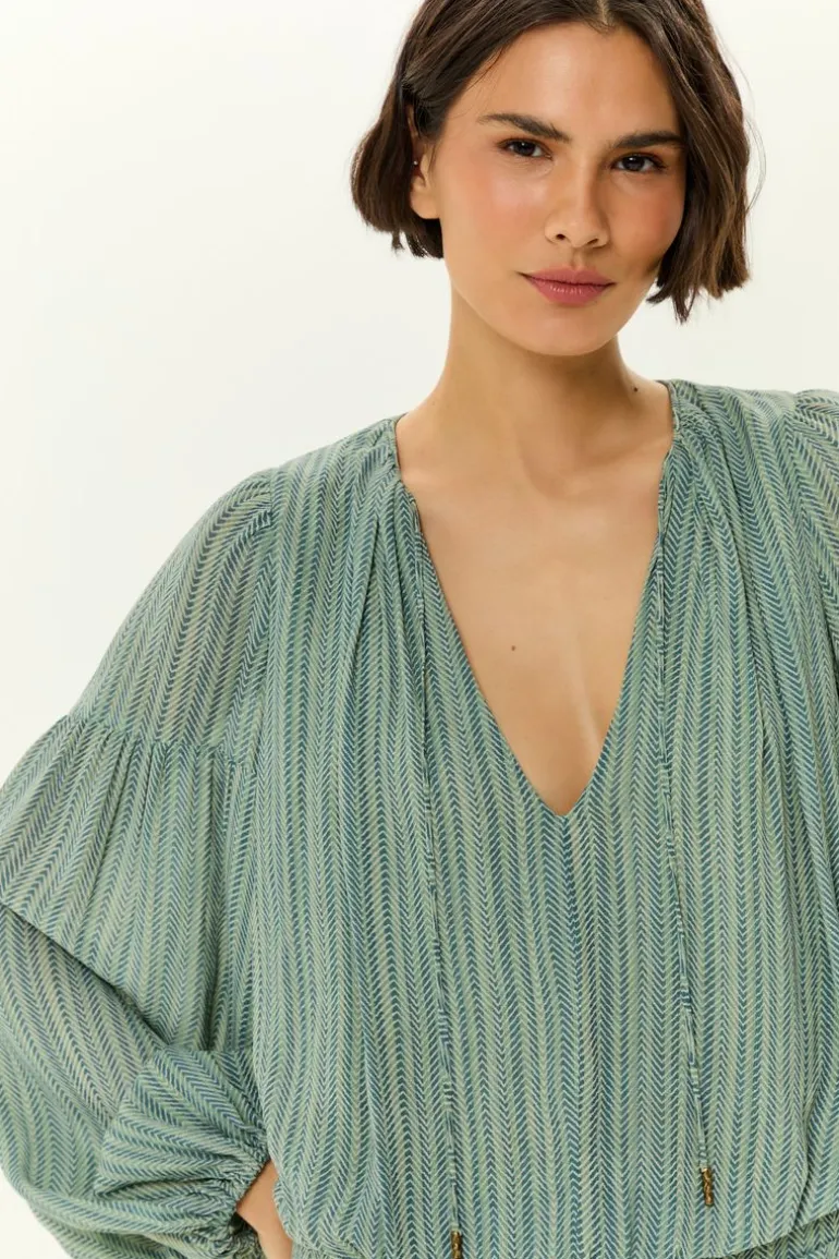 Blusa Balone Ggt Estampa Zig