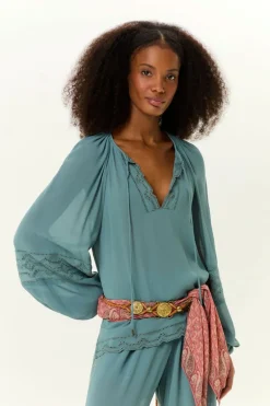 Blusa Ggt Bordada