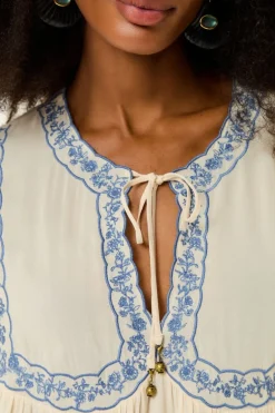 Blusa Ggt Pala Bordada