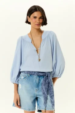 Blusa Gola Botao
