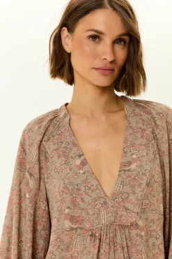 Blusa Manga Longa Estampa Condor