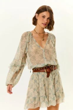 Blusa Manga Longa Ggt Estampa Melissa