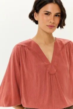 Blusa Pala Franzido