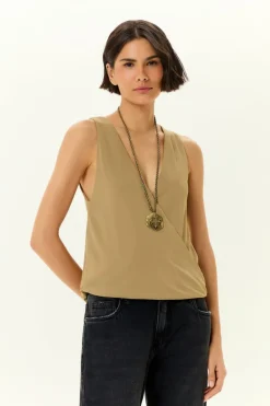 Blusa Transpassada Balone