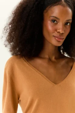 Blusa Tricot Decote v