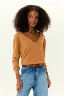 Blusa Tricot Decote v