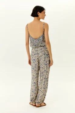 Calça Balone Estampa Céu