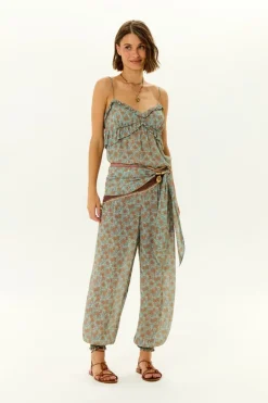 Calça Balone Estampa Greeny b