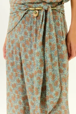 Calça Balone Estampa Greeny b