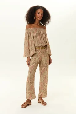 Calça Estampa Folk
