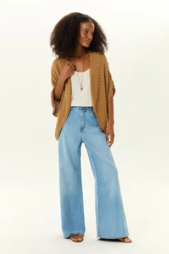 Calça Jeans Pantalona Nesgas
