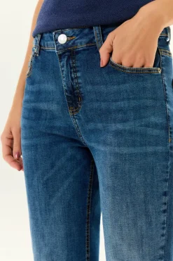 Calça Jeans Reta Used