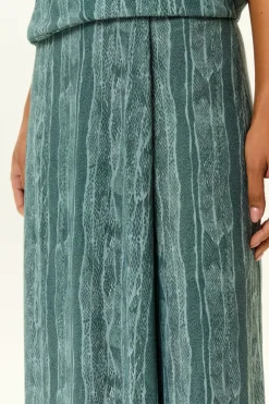 Calça Pantalona Transpasse