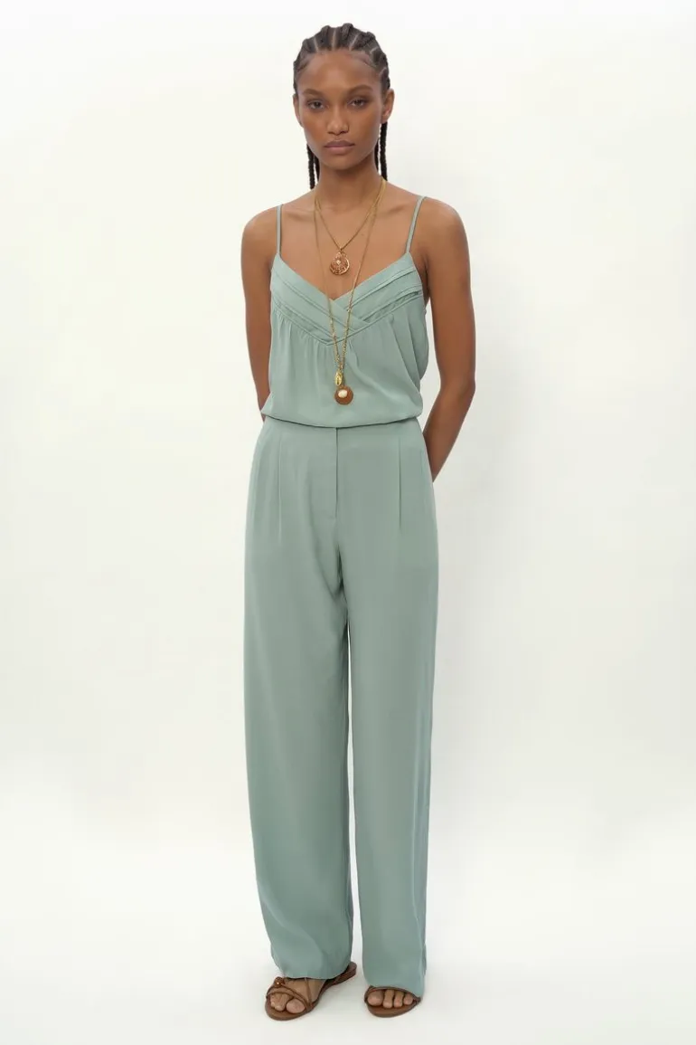 Calça Pregas Alfaiataria
