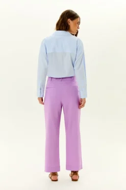 Calça Pregas Linho