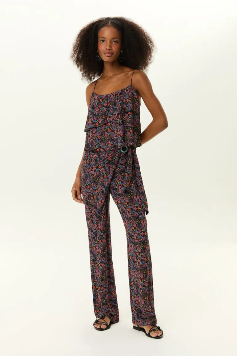 Calça Reta Ggt Estampa Liza