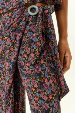 Calça Reta Ggt Estampa Liza
