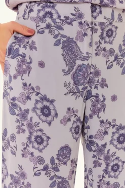 Calça Reta Ggt Estampa Poema