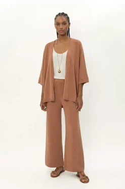 Calça Tricot Ampla