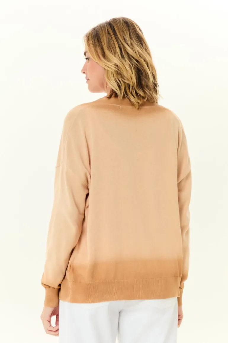 Cardigan Tricot Airbrushed