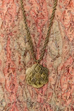 Colar Pingente Boho Vintage
