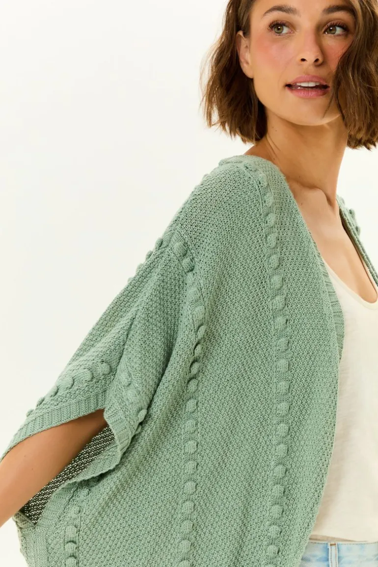 Kimono Tricot Ponto Pipoca