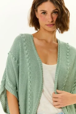 Kimono Tricot Ponto Pipoca