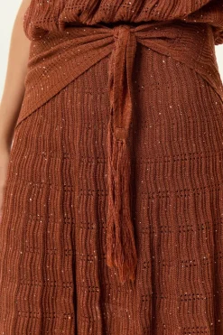 Saia Tricot Ponto Listras