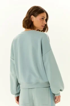 Sueter De Moletom Decote v
