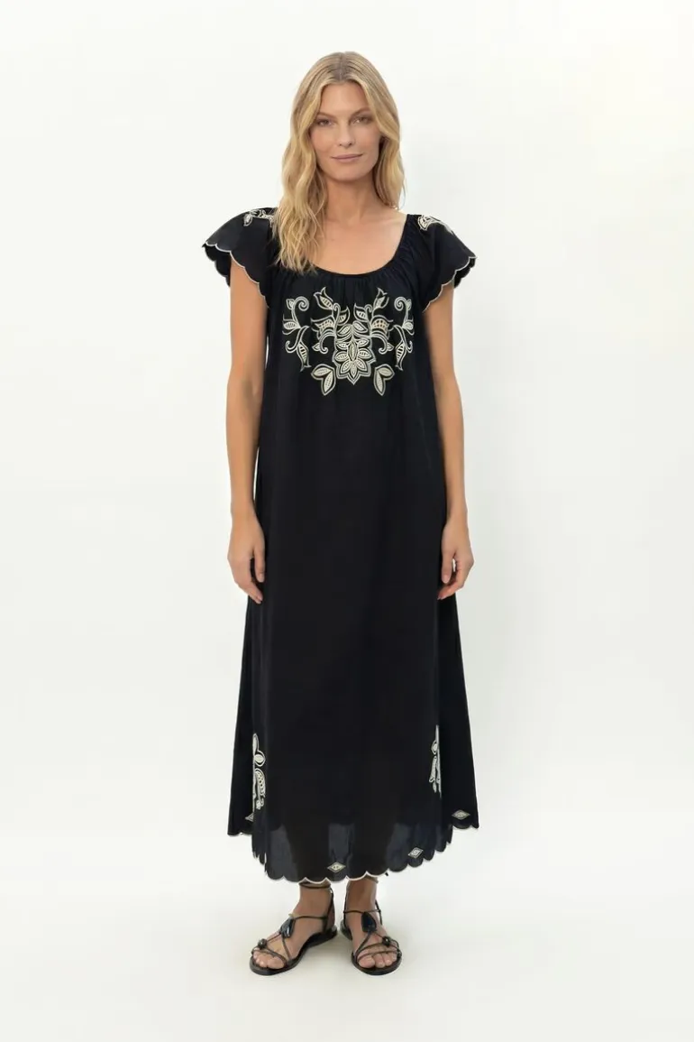 Vestido Bordado Folk
