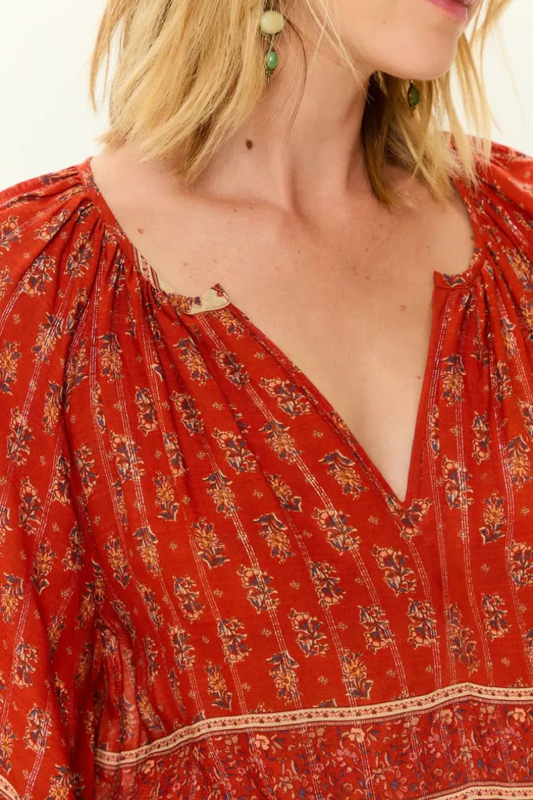 Vestido Chemise Estampa Chilli