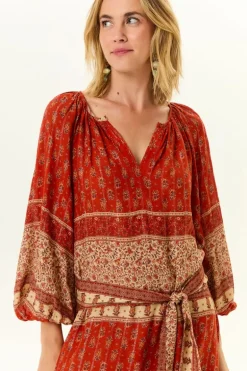 Vestido Chemise Estampa Chilli