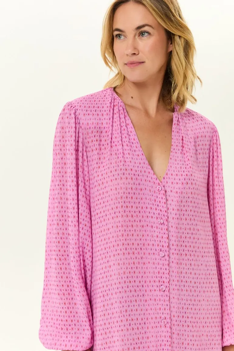 Vestido Chemise Ggt Estampa Nust a