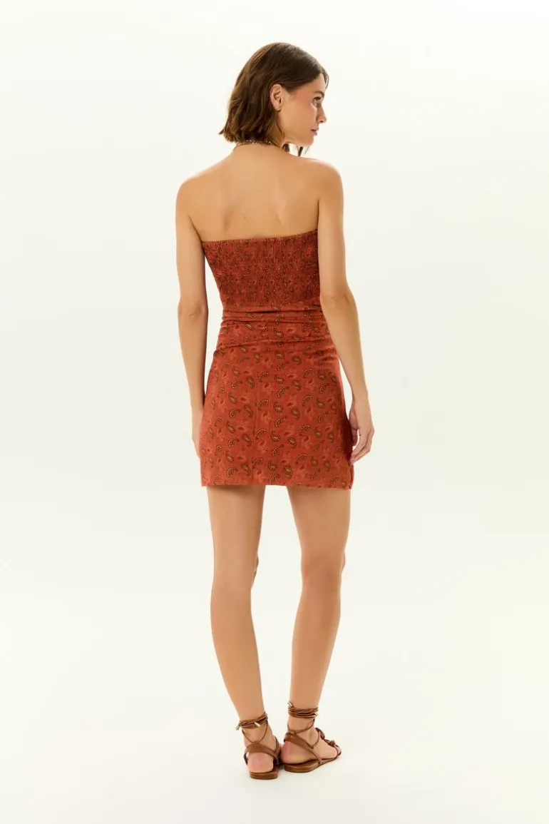 Vestido Curto Estampa Talin