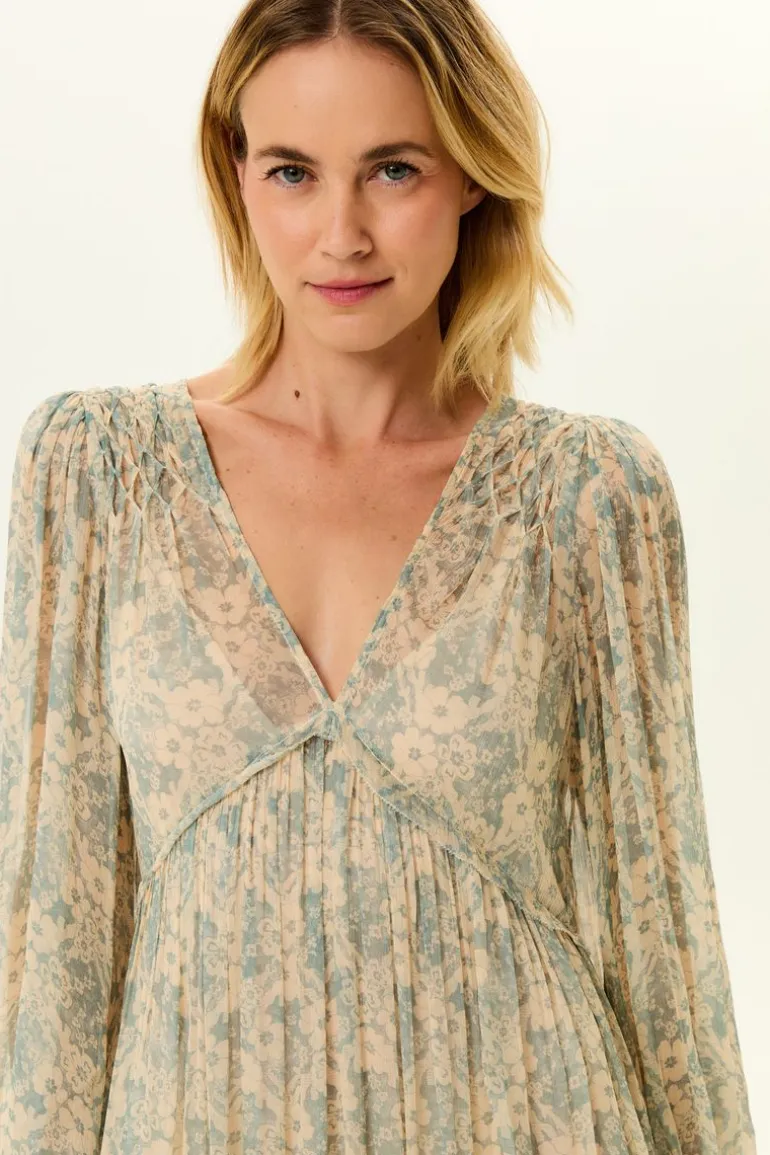 Vestido Longo Ggt Estampa Melissa