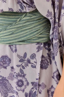 Vestido Longo Ggt Estampa Poema