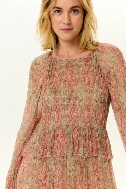 Vestido Longo Ggt Estampa Solar