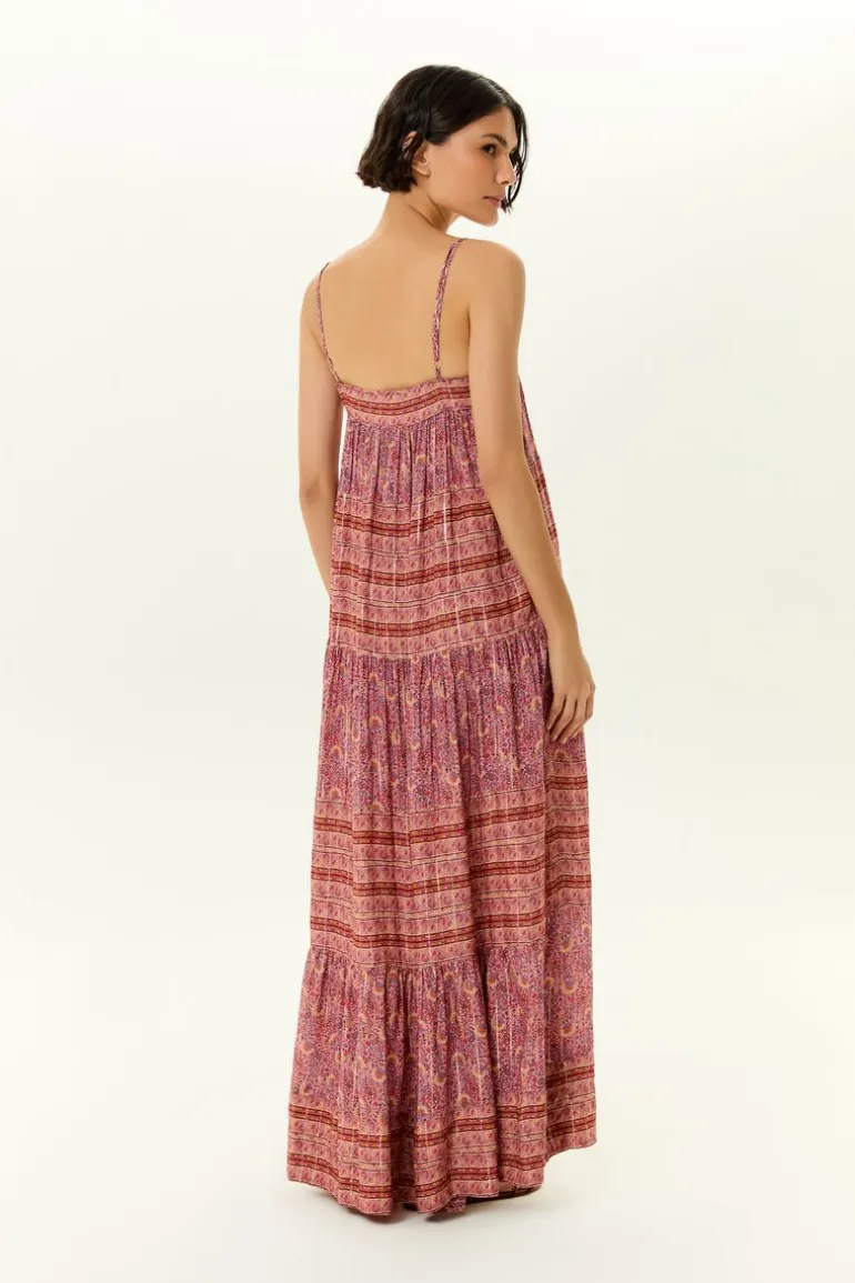 Vestido Midi Estampa Flori c