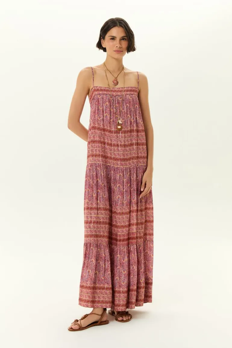 Vestido Midi Estampa Flori c