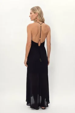 Vestido Midi Ggt Costa Metais