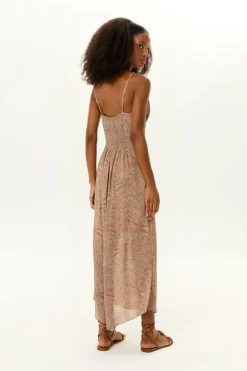 Vestido Midi Ggt Estampa Condor