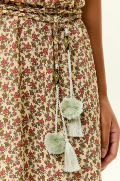 Vestido Midi Ggt Estampa Ticy