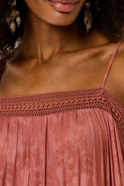 Vestido Midi Jacquard Cachemiere