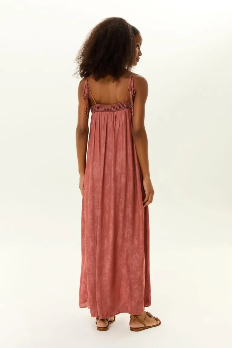 Vestido Midi Jacquard Cachemiere