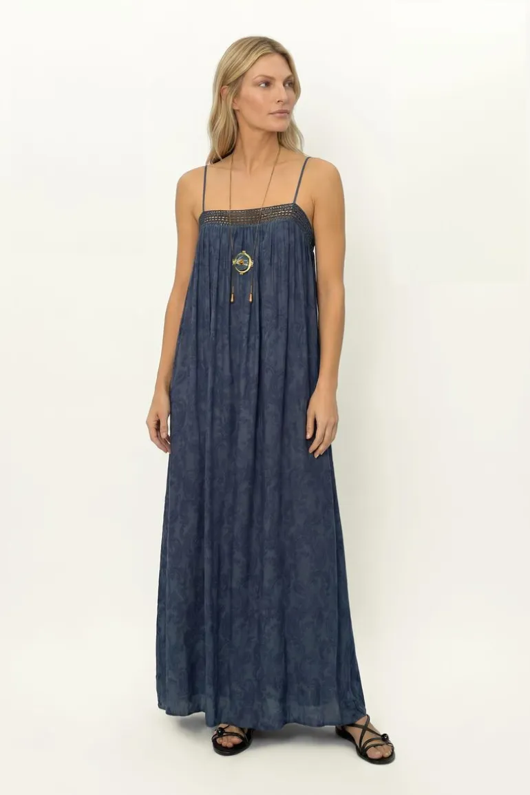 Vestido Midi Jacquard Cachemiere