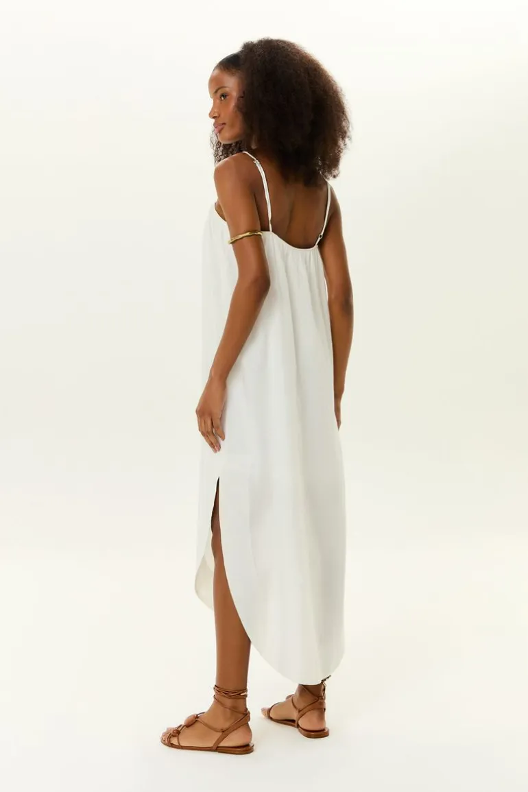 Vestido Midi Pala Bordado Ivy