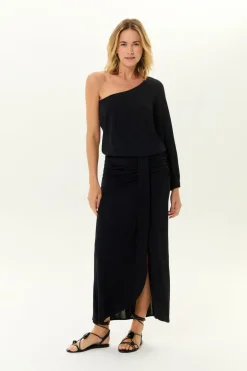 Vestido Midi Um Ombro So