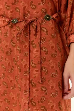Vestido Midi Vivos Estampa Talin