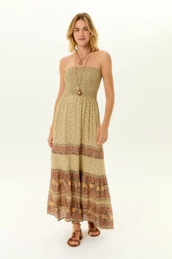 Vestido Sem Alca Estampa Amarilis c