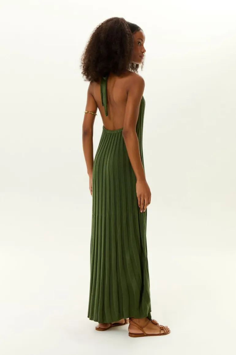 Vestido Tricot Frente Unica